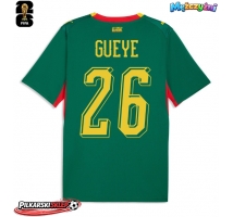 Senegal Pape Gueye #26 Koszulka Wyjazdowa MŚ 2026 Krótki Rękaw